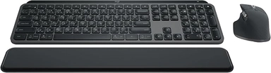 Logitech MX Key S Wireless Keyboard-Mouse Graphite