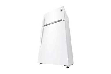 LG Top Freezer Refrigerator 20.9 CU.ft, Smart ThinQ (wifi), Inverter Linear Compressor LT22HBHWLN