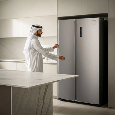 ثلاجة هام دولابي أستيل  انفرتر  18.6 قدم   HM925SSG26INV
