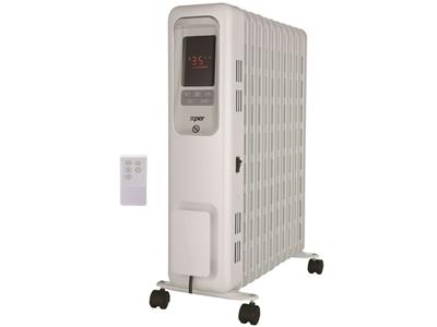 Xper Oil Heater 11 Fins, Made In China, 2300 watt, With Remote, White, HA23RC-11WL