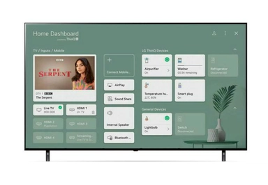 LG Real 4K NanoCell 55 Inch 80 Series, Nano Color,Quad Core Processor 4K, Cinema Screen, 55NANO80VPA