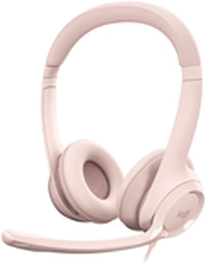 Logitech H390 Computer Headset Rose
