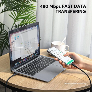 Aukey 1M 140W Silicone USB-C to USB-C Cable Black