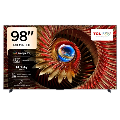 TCL 98-inch QD Mini LED Google TV ,98C8K