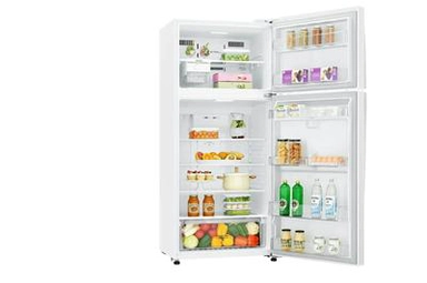LG Top Freezer Refrigerator 18 Cu. Ft. White, LT19CBBWLN