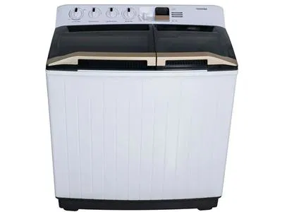 Toshiba Twin Tub Washing Machine 14 kg White, VH-J150WBB