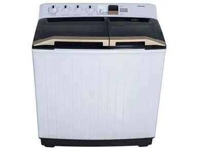 Toshiba Twin Tub Washing Machine 14 kg White, VH-J150WBB
