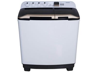Toshiba Twin Tub Washing Machine 8 kg White, VH-J90WBB
