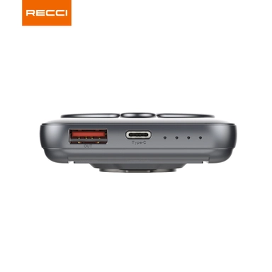 Recci Power Bank 10000mAh PD Gray