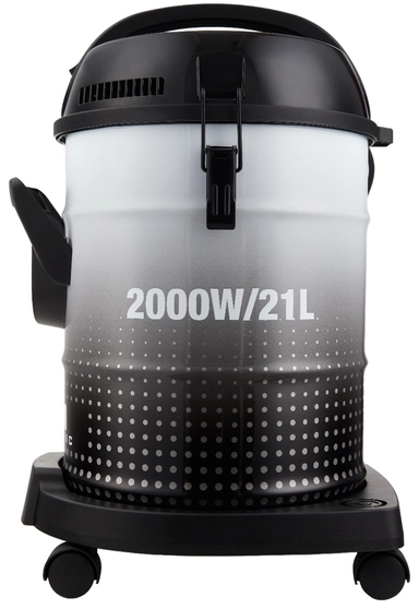 Haam Drum Vacuum Cleaner 2000 Watts, 21 Liters, HM-VC20-21L