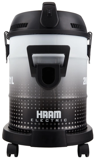 Haam Drum Vacuum Cleaner 2000 Watts, 21 Liters, HM-VC20-21L
