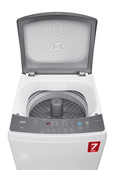 Haam Top Load, Washing Machine ,7 kg ,White ,HWM7W-25N
