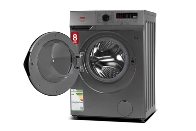 غسالة هام أمامية 8 ك فضي Inverter تنشيف 5 ك HMCFL8D5S-22