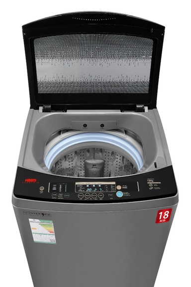 غسالة هام تعبئة علوية 18 كيلو فضي HWM18S-21N inverter