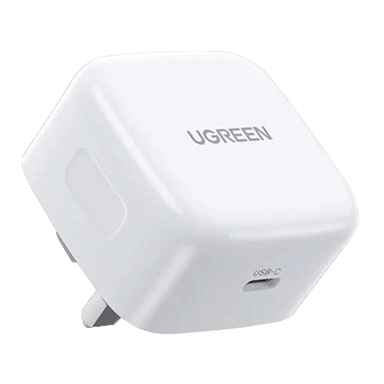 UGREEN Nexode 30W USB-C PD GaN Fast Charger UK White