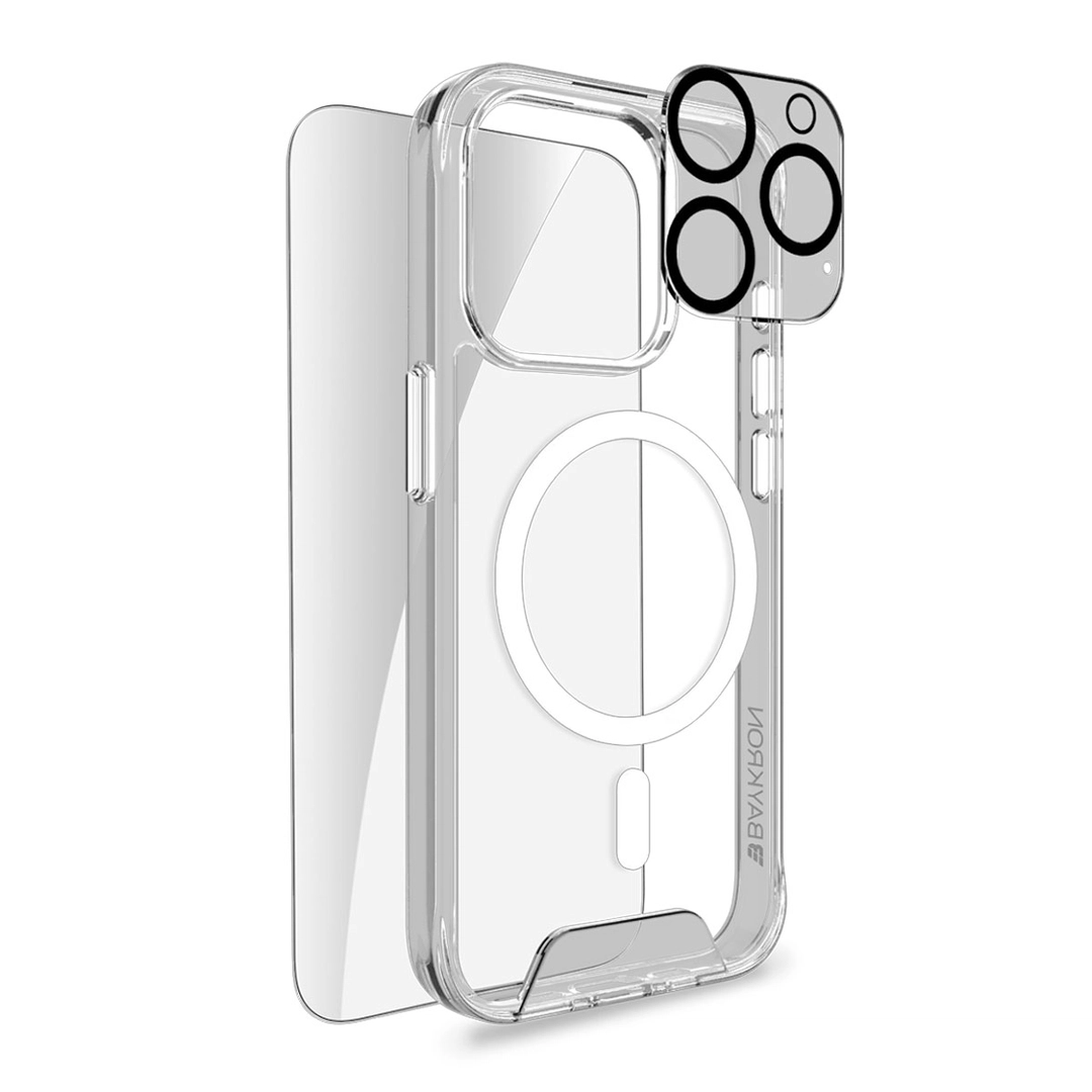 Baykron 4in1 Case+Screen+Camera lens+ring iPhone 15 Pro Max