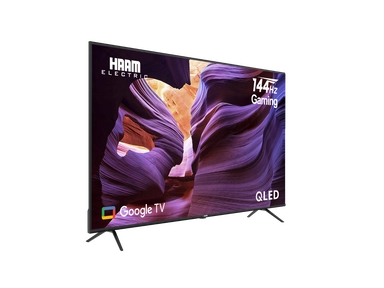 شاشة هام 65 بوصة Google TV  144HZ QLED UHD  سمارت QHM65UH585KGO144H
