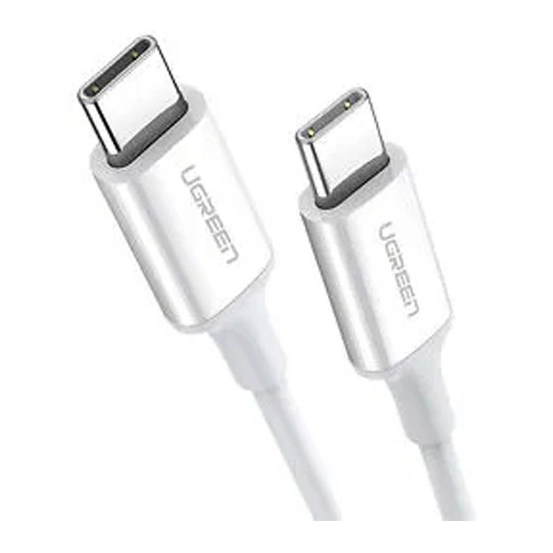 Ugreen Cable USB-C To USB-C Nylon 1M White