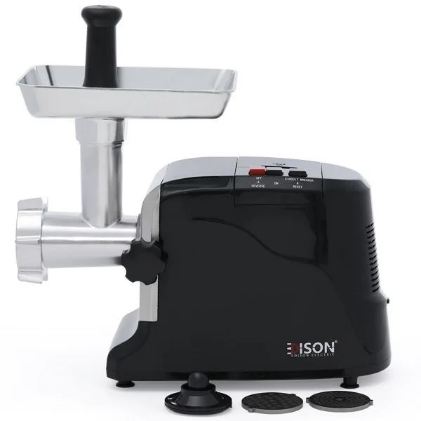 Edison Meat Grinder 800-2000 Watts, 1.7 Kg Per Minute, Black, AMG180-200