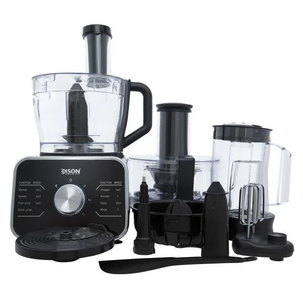 محضر طعام اديسون بلاستيك 1100واط 3.2 لتر اسود HMG-408/BLACK