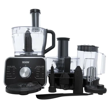 محضر طعام اديسون بلاستيك 1100واط 3.2 لتر اسود HMG-408/BLACK