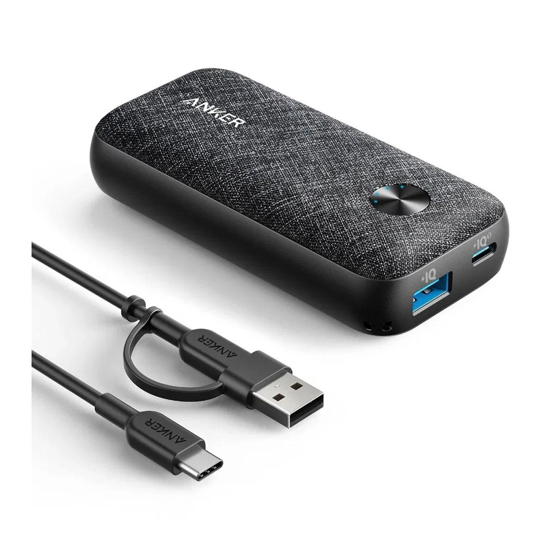 أنكر , باور كور مترو 10000 ملي أمبير بي دي ,أسود