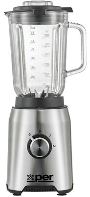 Xper BLENDER 800 WATT 1.5 LITER GLASS, STEEL GRINDER, XPTB-800GS