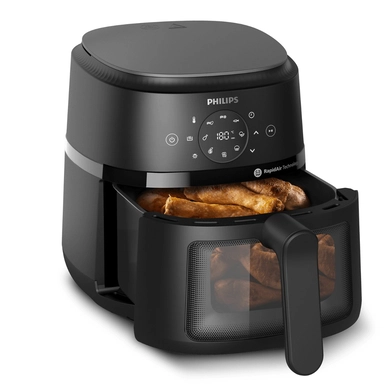 Philips Airfryer 1500W, 4.2L, Black, NA220/00
