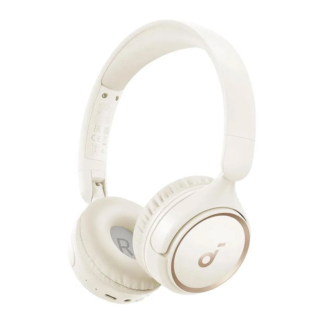 Anker Soundcore H30i On-Ear Bluetooth Headphones White