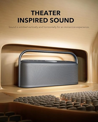 أنكر ساوندكور موشن X600 مكبر صوت بلوتوث محمول، أسود