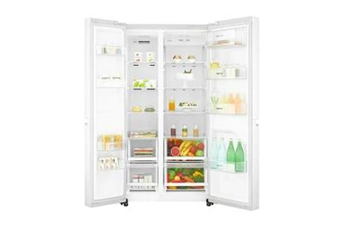 LG Side By Side Refrigerator 22.1 CU.ft. LS242BBWLN