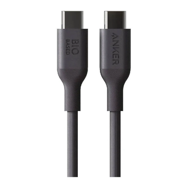 Anker 544 USB-C to USB-C Cable 140W Bio-Based 3 feet Black