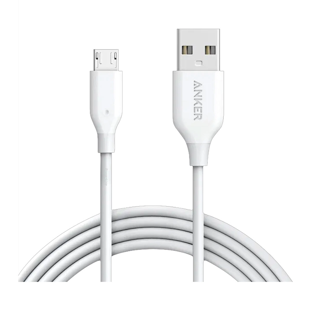 Anker PowerLine Micro USB 6ft White
