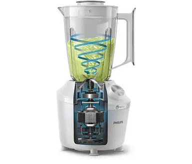 White Philips Blender 2 liters, HR2191 / 30