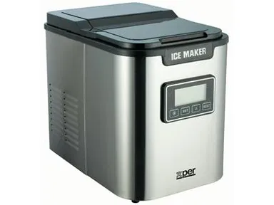 Xper Ice Maker 120 watt 2.2 liter, steel, display, XPIM-30SS