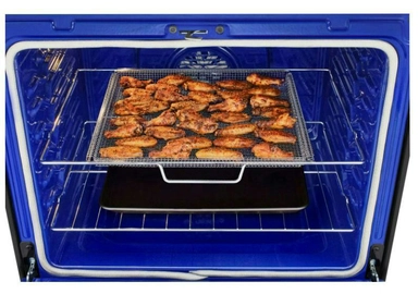 LG 6.3 cu ft. Smart Wi-Fi Enabled True Convection InstaView® Electric Oven with Air Fry, LREL6325D