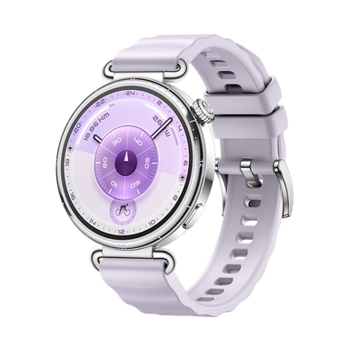 هواوي واتش GT6 مقاس 41 ملم Konsu-B19FC – أرجواني بسوار مطاطي فلورو