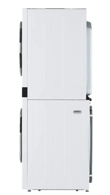 غسالة 21 ك ونشاف 16 ك LG WashTower امامية ابيض WK2116WHT
