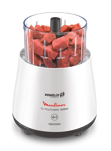 Moulinex Vegetable Chopper, 1000W, 500ml, White, DPA144
