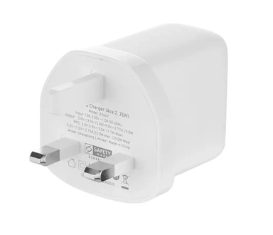 شاحن جداري أنكر 312، 25 واط، منفذ USB-C، أبيض - A2642K21