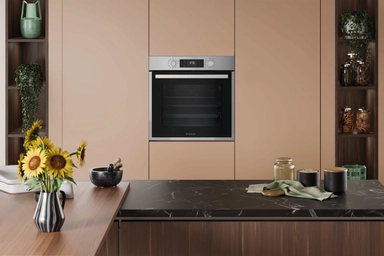 فرن أريستون بلت إن كهرباء مع شواية، 60 سم، ستانلس ستيل – AO458H1X