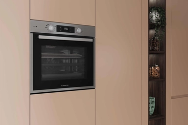 فرن أريستون بلت إن كهرباء مع شواية، 60 سم، ستانلس ستيل – AO458HSUFX