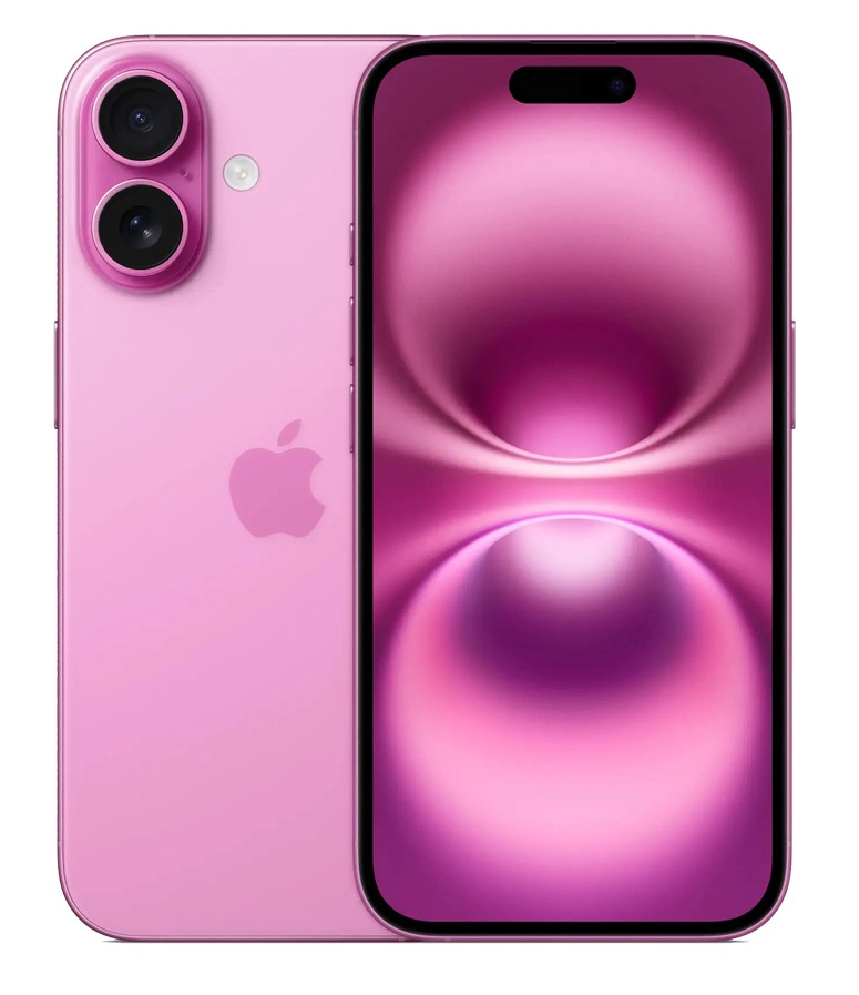 ايفون 16، 128 جيجا، 5 جي، وردي