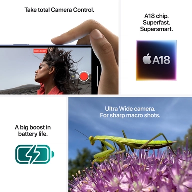 Apple iPhone 16 Plus, 256GB, 5G - Ultramarine