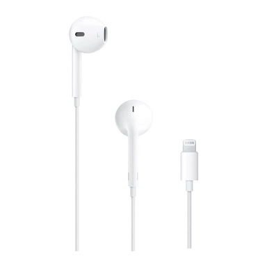 Apple EarPods with Lightning Connector, Wired, White - MMTN2ZE/A-1