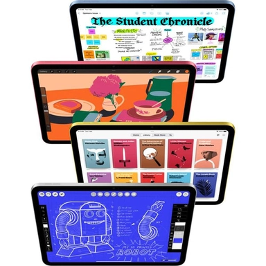 ابل – ايباد A16 2025، واي فاي، 128 جيجابايت، 11 بوصة – أزرق