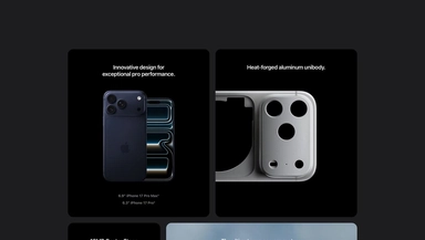 ابل ايفون 17 برو، 256 جيجابايت، 5G – أزرق داكن