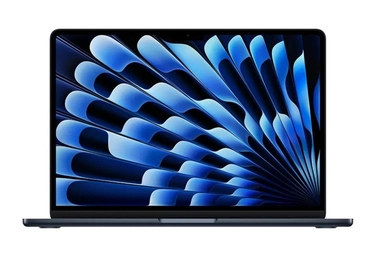 لاب توب ابل ماك بوك اير، معالج M5، عشر النواة CPU/عشرالنواة GPU، جيجابايت 512 SSD، رام 16 جيجابايت، شاشة 15.3 بوصة، ماك او اس، ميدنايت - MDVH4AB/A