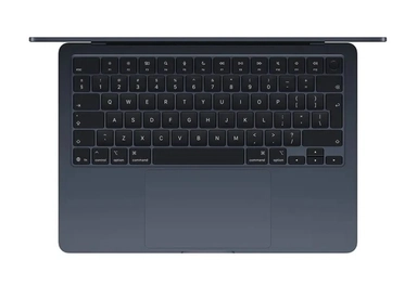 لاب توب ابل ماك بوك اير، معالج M5، عشر النواة CPU/عشرالنواة GPU، جيجابايت 512 SSD، رام 16 جيجابايت، شاشة 15.3 بوصة، ماك او اس، ميدنايت - MDVH4AB/A