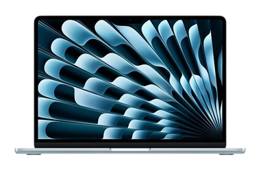لاب توب ابل ماك بوك اير، معالج M5، عشر النواة CPU/ثماني النواة GPU، جيجابايت 512 SSD، رام 16 جيجابايت، شاشة 13.6 بوصة، ماك او اس، سكاي بلو- MDHH4AB/A